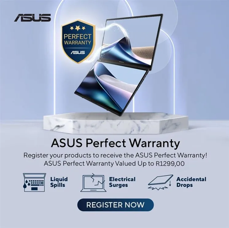 ASUS Perfect Warranty Available in South Africa