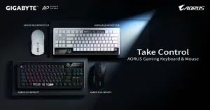 GIGABYTE Unveils Next-Generation Gaming Peripherals with AORUS K10 INFINITY Keyboard and M10 INFINITY Mouse at COMPUTEX 2026