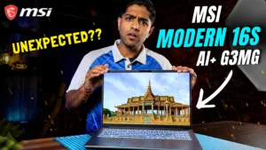 MSI Modern 16 SAI Review: A Lightweight Business Laptop Under R24,000