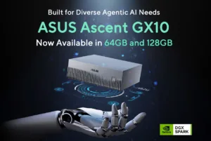 ASUS Announces New 64GB Configuration of ASUS Ascent GX10